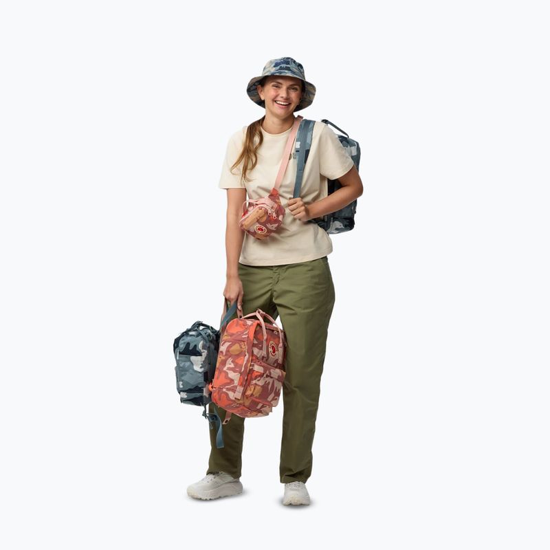 Rucsac de oraș Fjällräven Kanken Graphics 16 l chalkrose/hidden animals 4