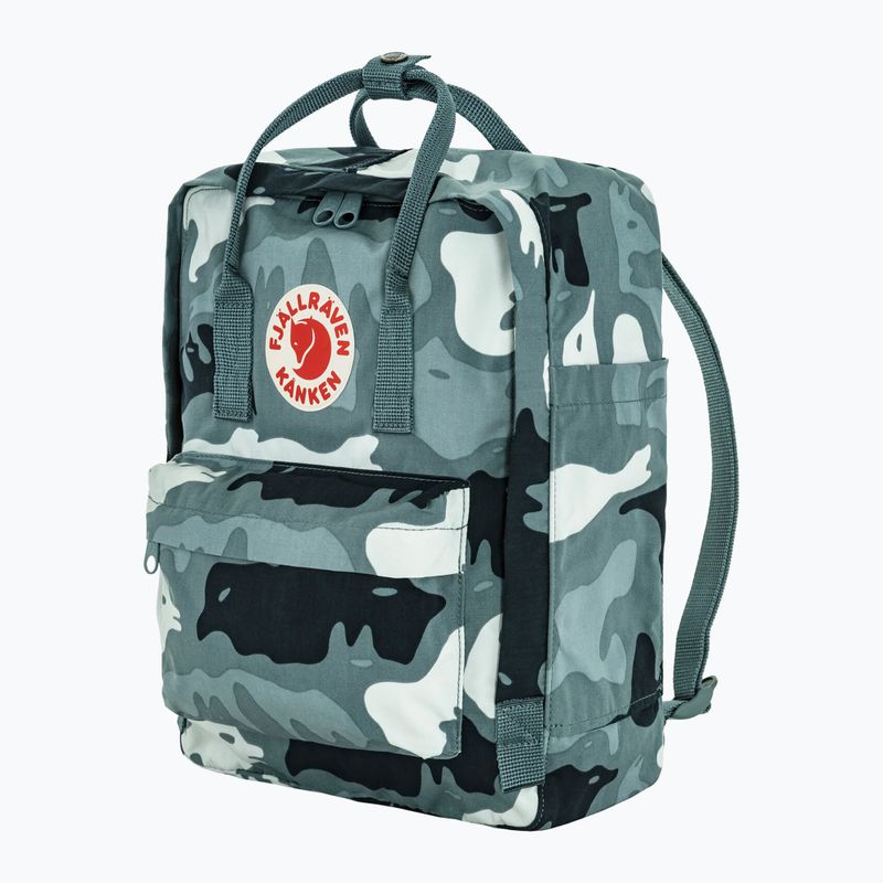 Rucsac de oraș Fjällräven Kanken Graphics 16 l nimbus blue/hidden animals 2