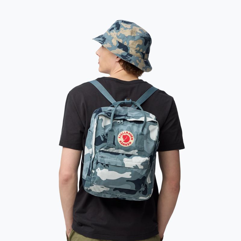Rucsac de oraș Fjällräven Kanken Graphics 16 l nimbus blue/hidden animals 5