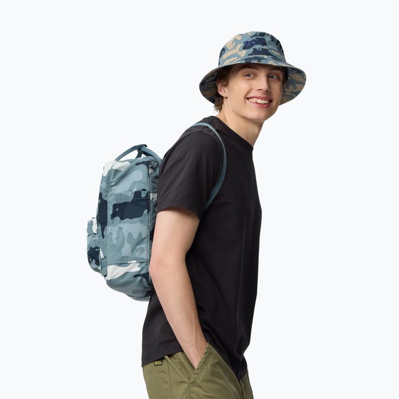 Rucsac de oraș Fjällräven Kanken Graphics 16 l nimbus blue/hidden animals 7