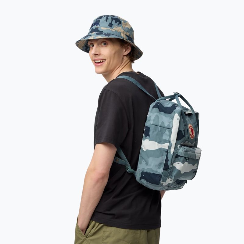 Rucsac de oraș Fjällräven Kanken Graphics 16 l nimbus blue/hidden animals 8