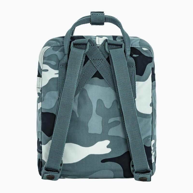 Rucsac de oraș Fjällräven Kanken Graphics Mini 7 l nimbus blue/hidden animals 3