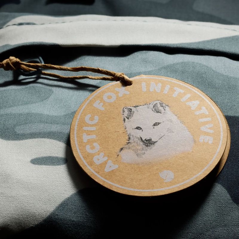 Borsetă Fjällräven Kanken Graphics Hip Pack nimbus blue/hidden animals 4