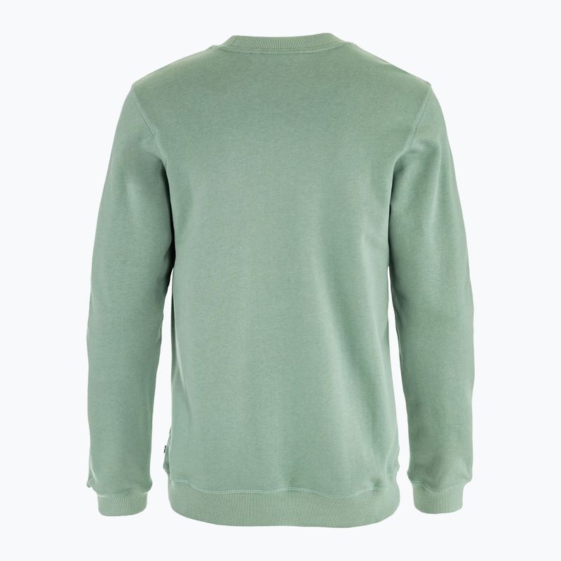 Bluză pentru bărbați Fjällräven 1960 Logo Badge Sweater misty green 2