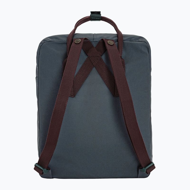 Rucsac de oraș Fjällräven Kånken Concept 16 l graphite/blackberry 3