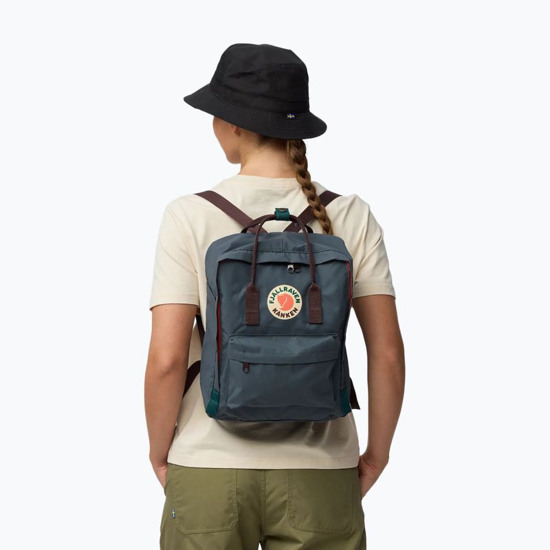 Rucsac de oraș Fjällräven Kånken Concept 16 l graphite/blackberry 4