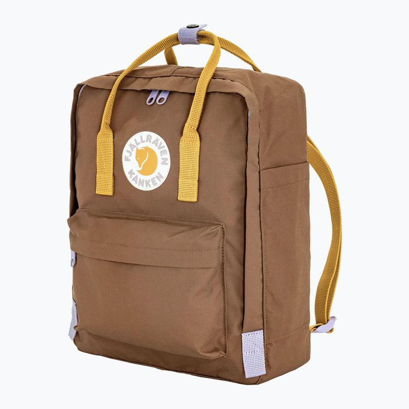 Rucsac de oraș Fjällräven Kånken Concept 16 l khaki dust/kantarell 3