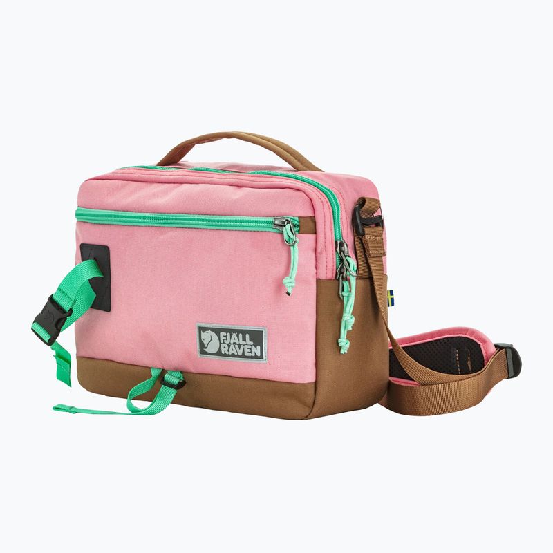 Geantă Fjällräven Vardag Shoulder 6 l poppy pink/khaki dust 2