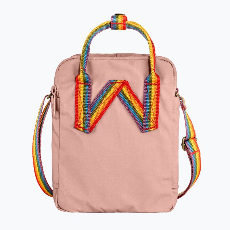 Pliculeț Fjällräven Kanken Rainbow Sling 2,5 l chalk rose/rainbow 3