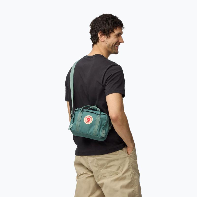 Borsetă Fjällräven Kanken 4 l frost green 4