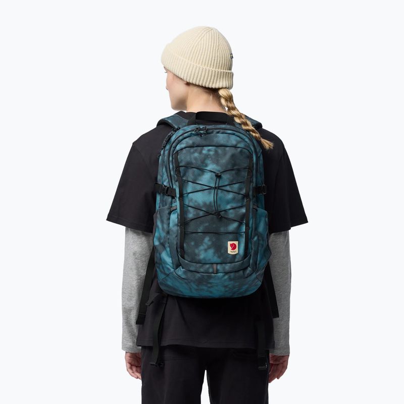 Rucsac de oraș Fjällräven Skule Graphics Sling 28 l teal/shade 4