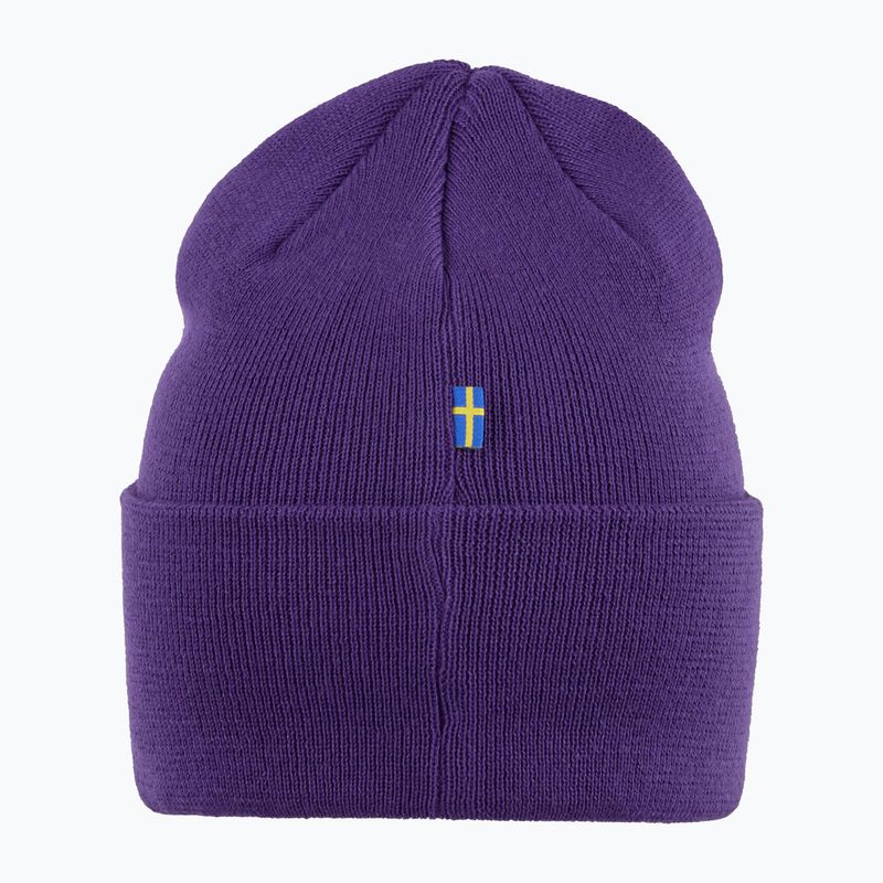 Căciulă de iarnă Fjällräven Vardag Beanie dark violet 3