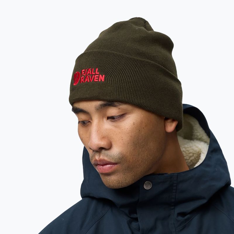 Căciulă de iarnă Fjällräven Vardag Beanie deep forest 5