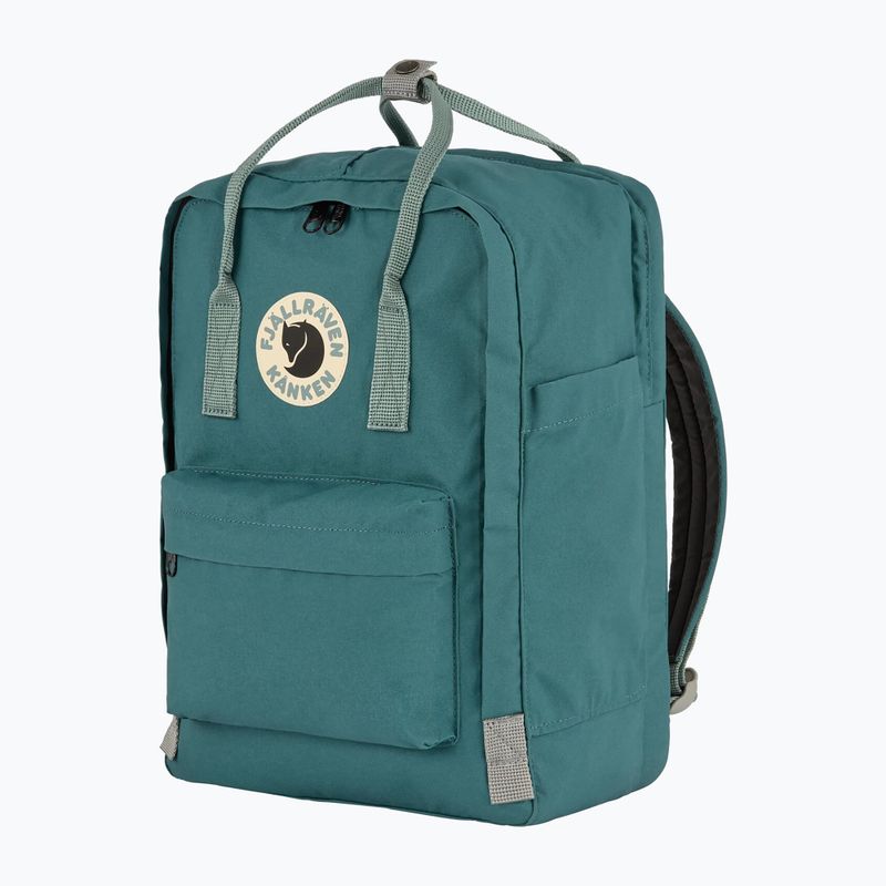 Rucsac de oraș Fjällräven Kanken Koncept Laptop 15" 18 l teal/frost green 2