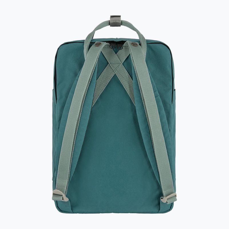 Rucsac de oraș Fjällräven Kanken Koncept Laptop 15" 18 l teal/frost green 3