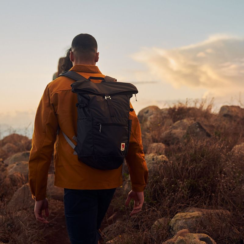 Rucsac de turism Fjällräven High Coast Foldsack 24 l black oak 4