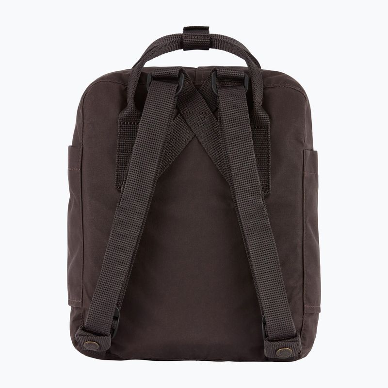 Rucsac de oraș Fjällräven Kanken Mini 7 l black oak 3