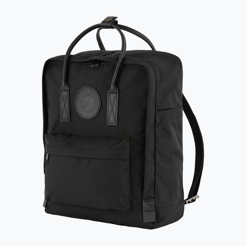 Rucsac de oraș Fjällräven Kanken No. 2 16 l black/black 2