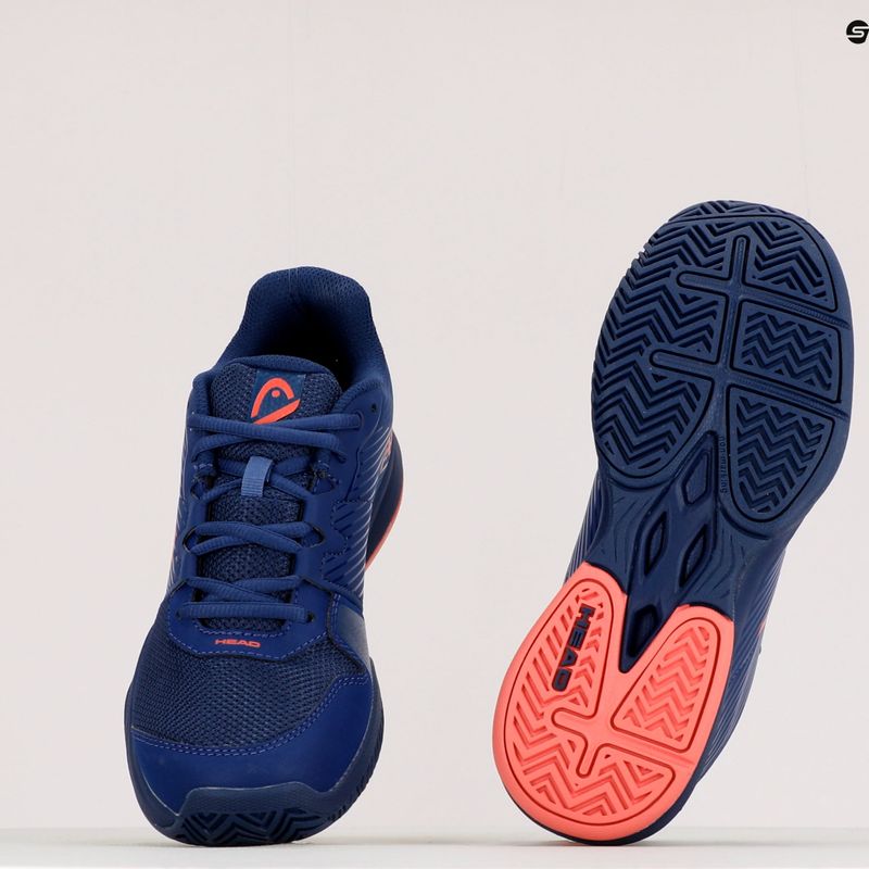 Pantofi de tenis pentru femei HEAD Revolt Court albastru marin 274402 14