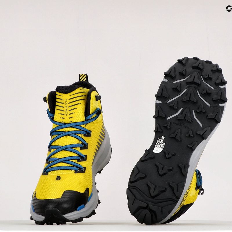 Cizme de trekking pentru bărbați The North Face Vectiv Fastpack Mid Futurelight galben NF0A5JCWY7C1 10