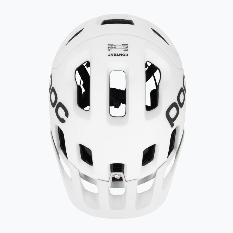 Cască de bicicletă POC Tectal hydrogen white 5