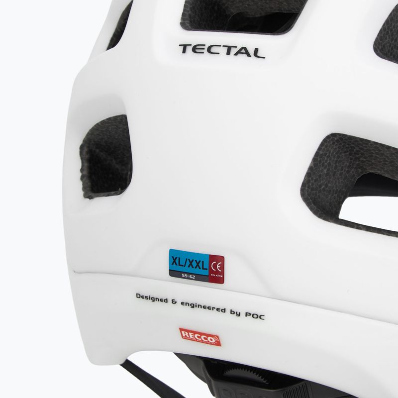 Cască de bicicletă POC Tectal hydrogen white 7