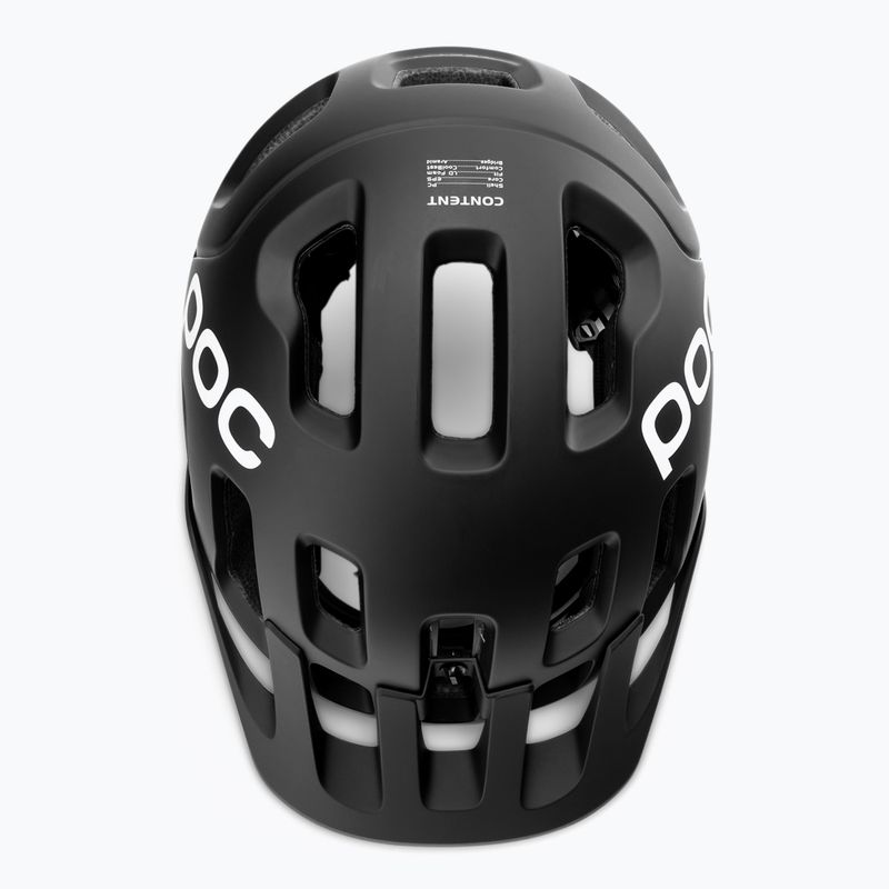 Cască de bicicletă POC Tectal uranium black 5