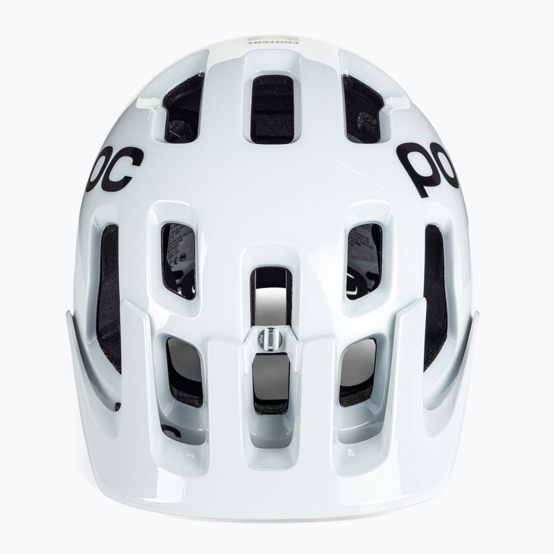Cască de bicicletă POC Tectal Race SPIN hydrogen white/uranium black 2
