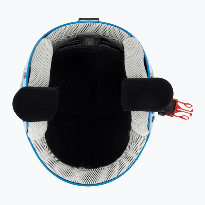 Cască de schi pentru copii POC POCito Skull fluorescent blue 5