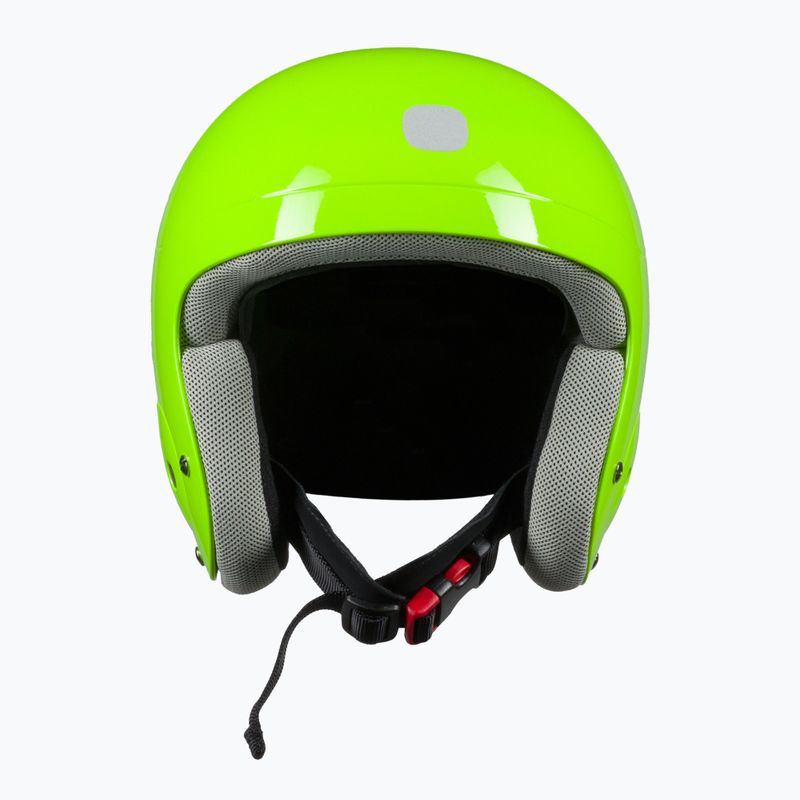 Căști de schi pentru copii POC POCito Skull fluorescent yellow/green 2