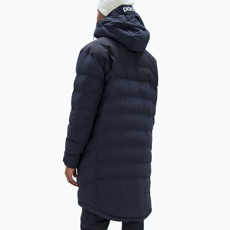 Jachetă pentru bărbați în jos POC Loft Parka uranium black 2