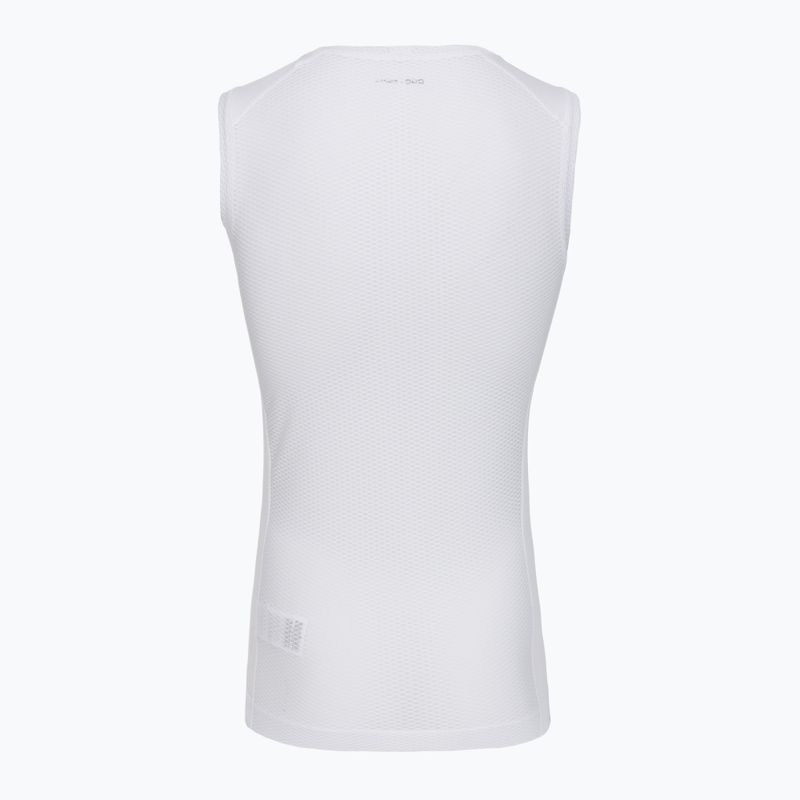 Tricoul de ciclism pentru bărbați POC Essential Layer hydrogen white 2