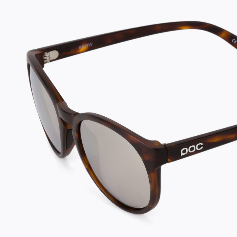 Ochelari de soare POC Know tortoise brown/clarity road silver 5