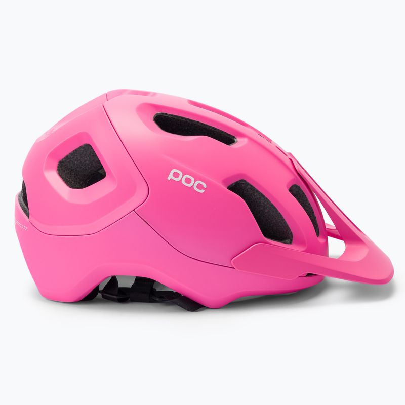 Cască de bicicletă POC Axion SPIN actinium pink matt 3