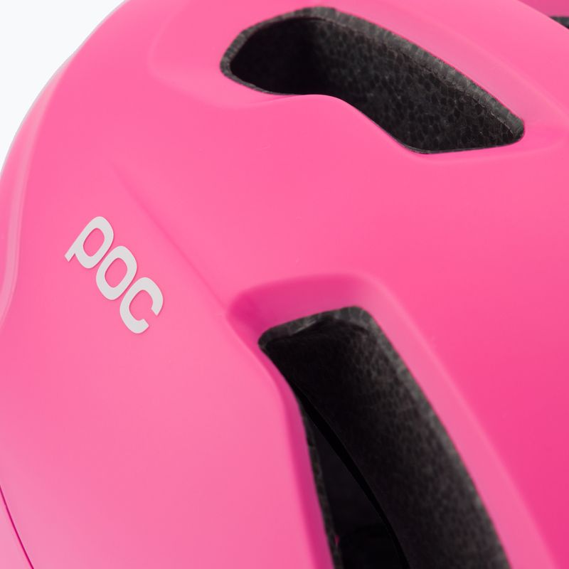 Cască de bicicletă POC Axion SPIN actinium pink matt 7