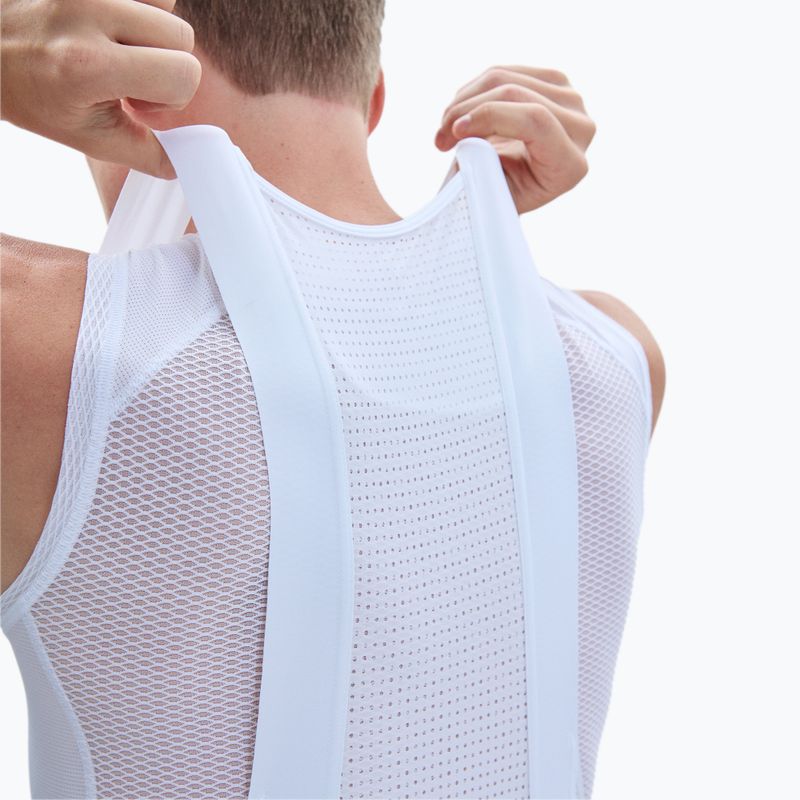 Pantaloni scurți de ciclism pentru bărbați POC Essential Road VPDs Bib Shorts uranium black/hydrogen white 6