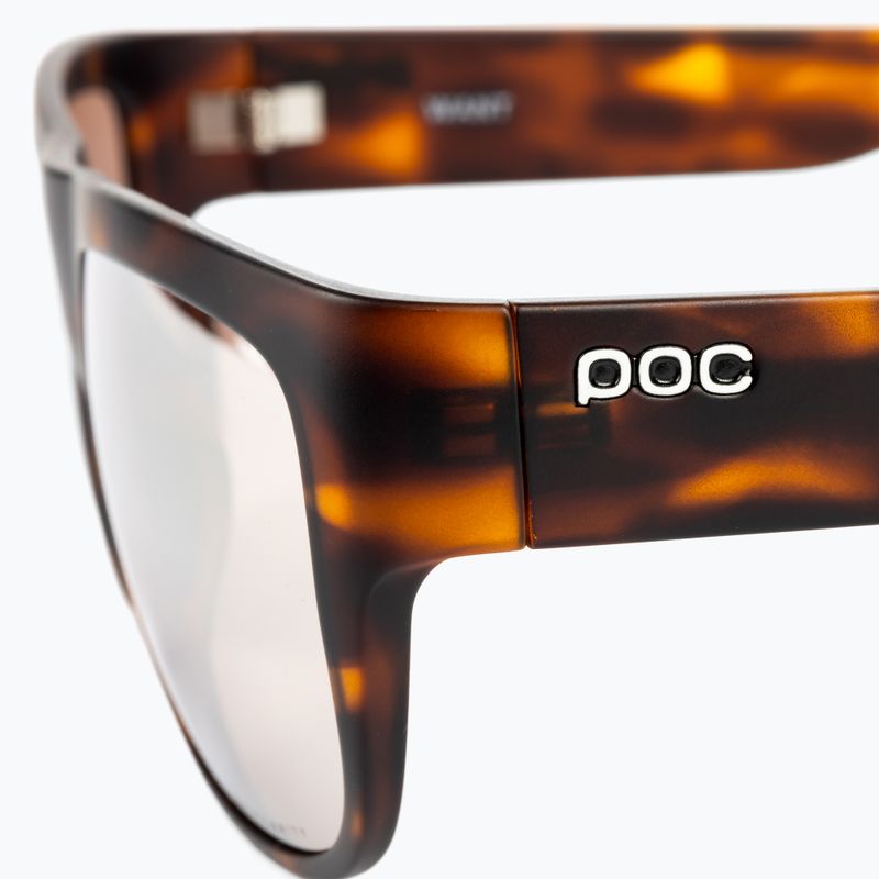 Ochelari de soare POC Want tortoise brown/brown/silver mirror 5