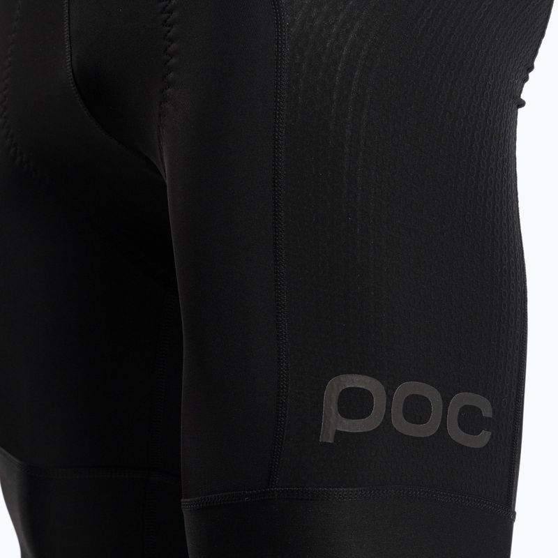 Pantaloni scurți de ciclism pentru bărbați POC Aero VPDs Bib Shorts uranium black 3