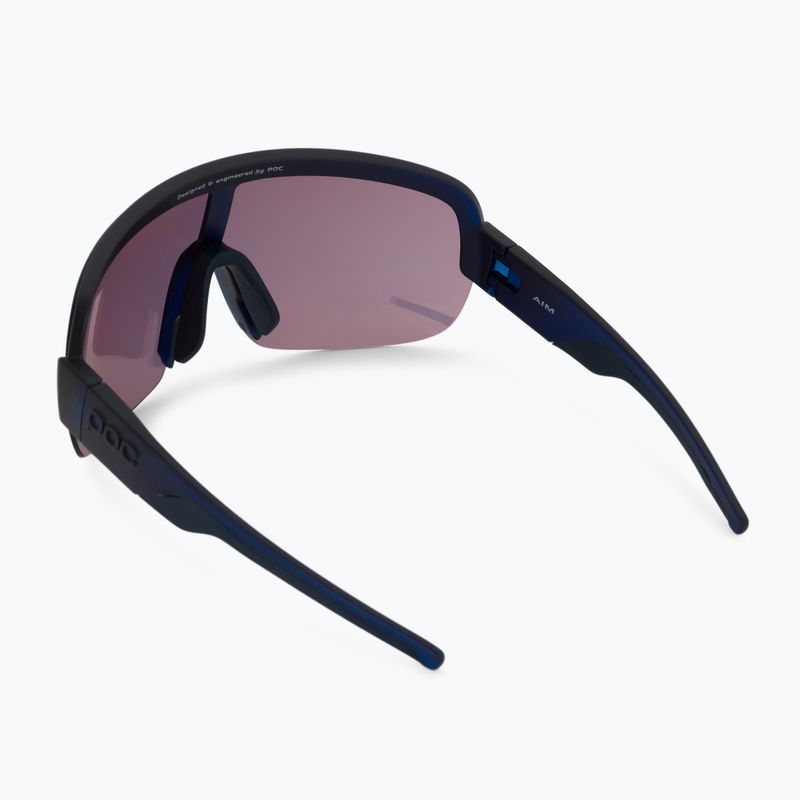 Ochelari de protecție pentru bicicletă POC Aim lead blue/clarity road gold 2