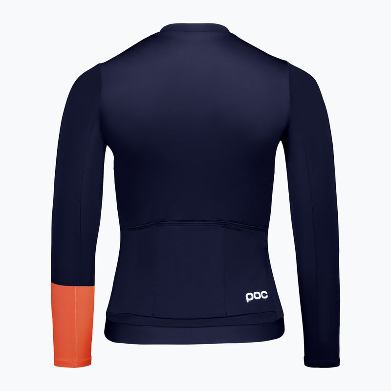 Longsleeve de ciclism pentru femei POC Cadence Jersey apatite navy 7