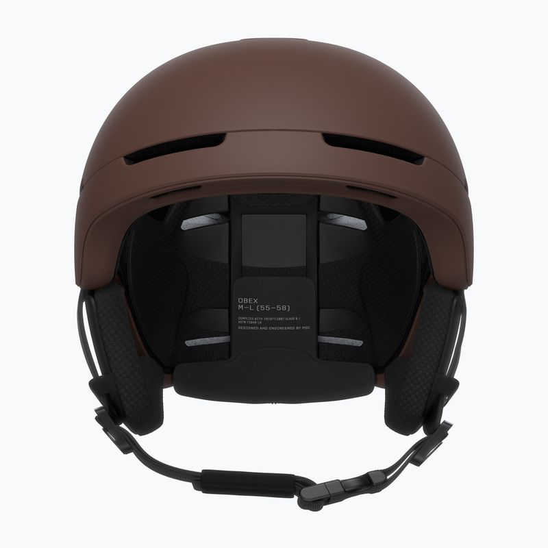 Cască de schi POC Obex MIPS bronzite brown matt 3