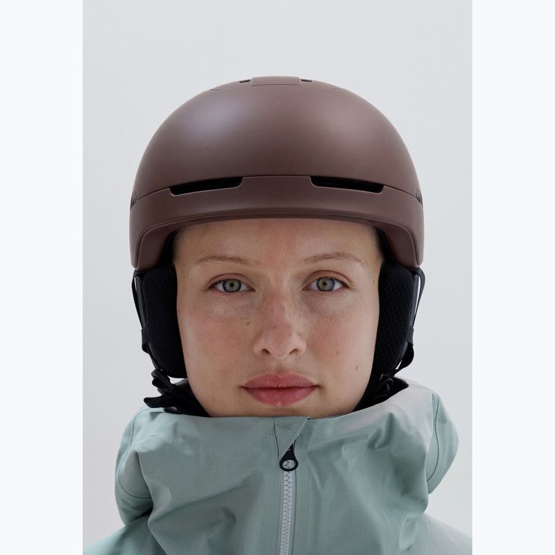 Cască de schi POC Obex MIPS bronzite brown matt 6