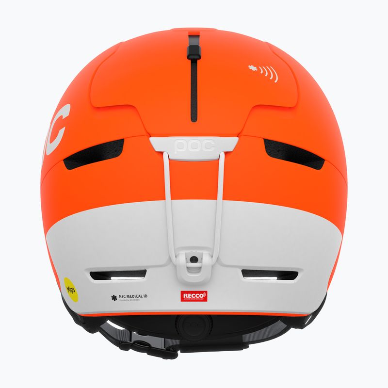Cască de schi POC Obex BC MIPS fluorescent orange matt 4