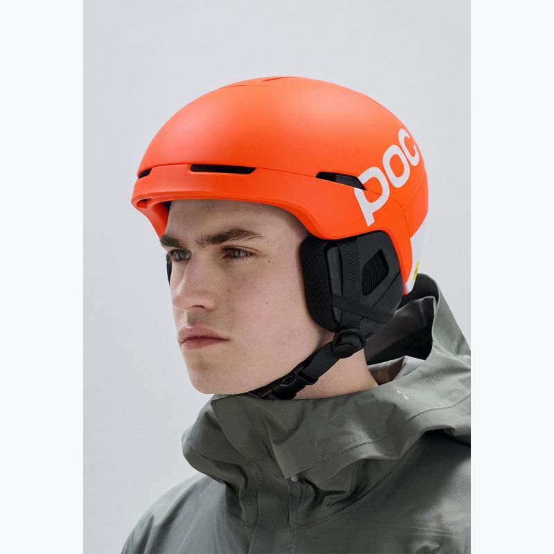 Cască de schi POC Obex BC MIPS fluorescent orange matt 5