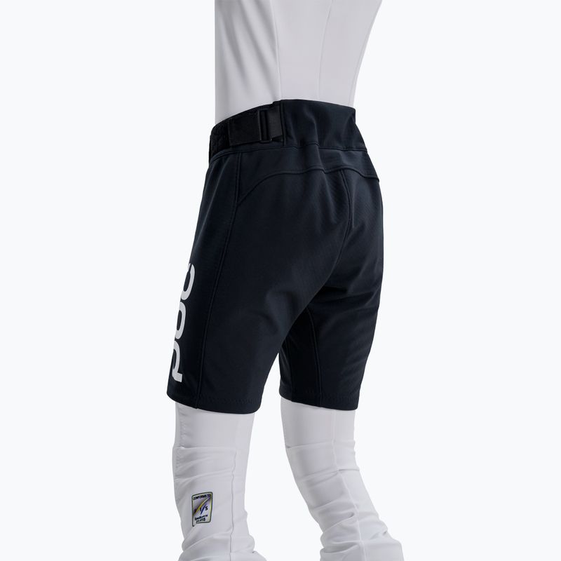 Pantaloni scurți de schi pentru copii POC Race Shorts uranium black 3