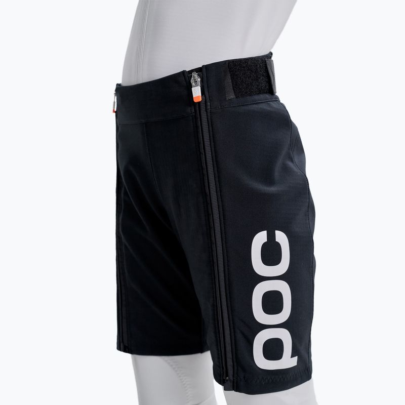 Pantaloni scurți de schi pentru copii POC Race Jr uranium black 4