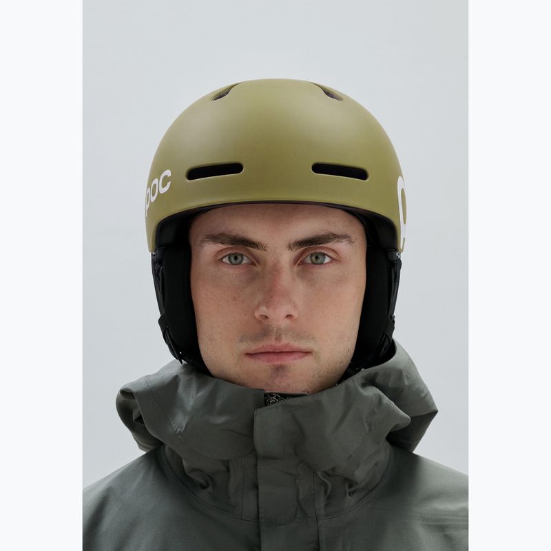 Cască de schi POC Fornix BC olivine green matt 5