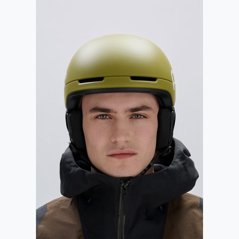 Cască de schi POC Obex Contour olivine green matt/thulite pink matt 6