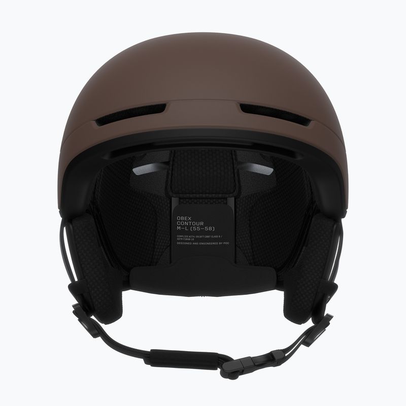 Cască de schi POC Obex Contour bronzite brown matt/lazurite blue matt 3