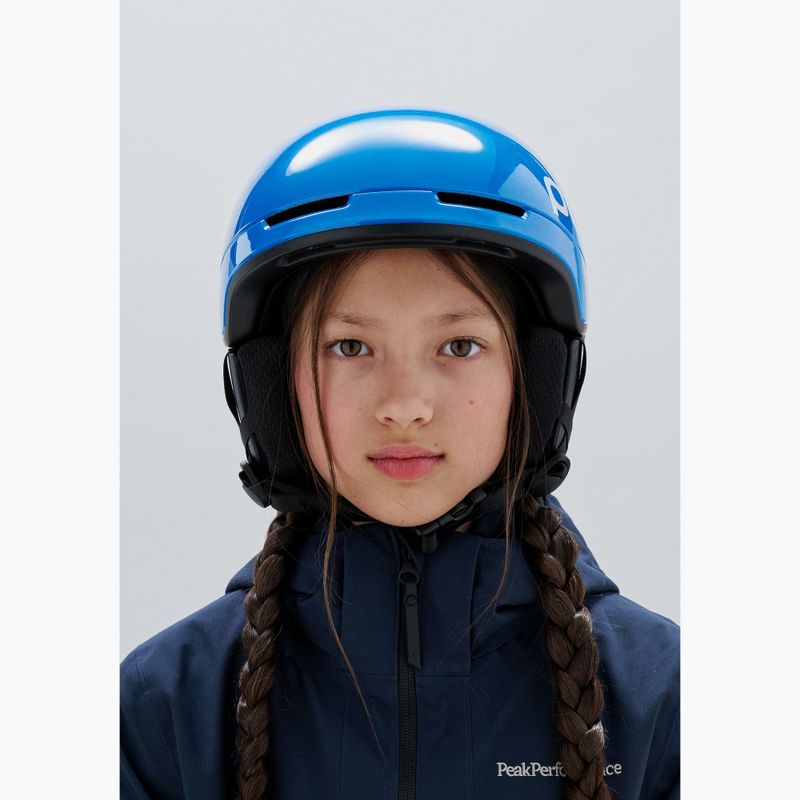 Cască de schi pentru copii POC Pocito Obex MIPS Jr fluorescent blue 6